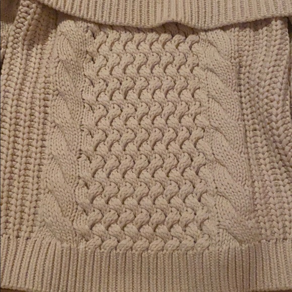 Intermix off the shoulder wool knitted sweater - Picture 4 of 7